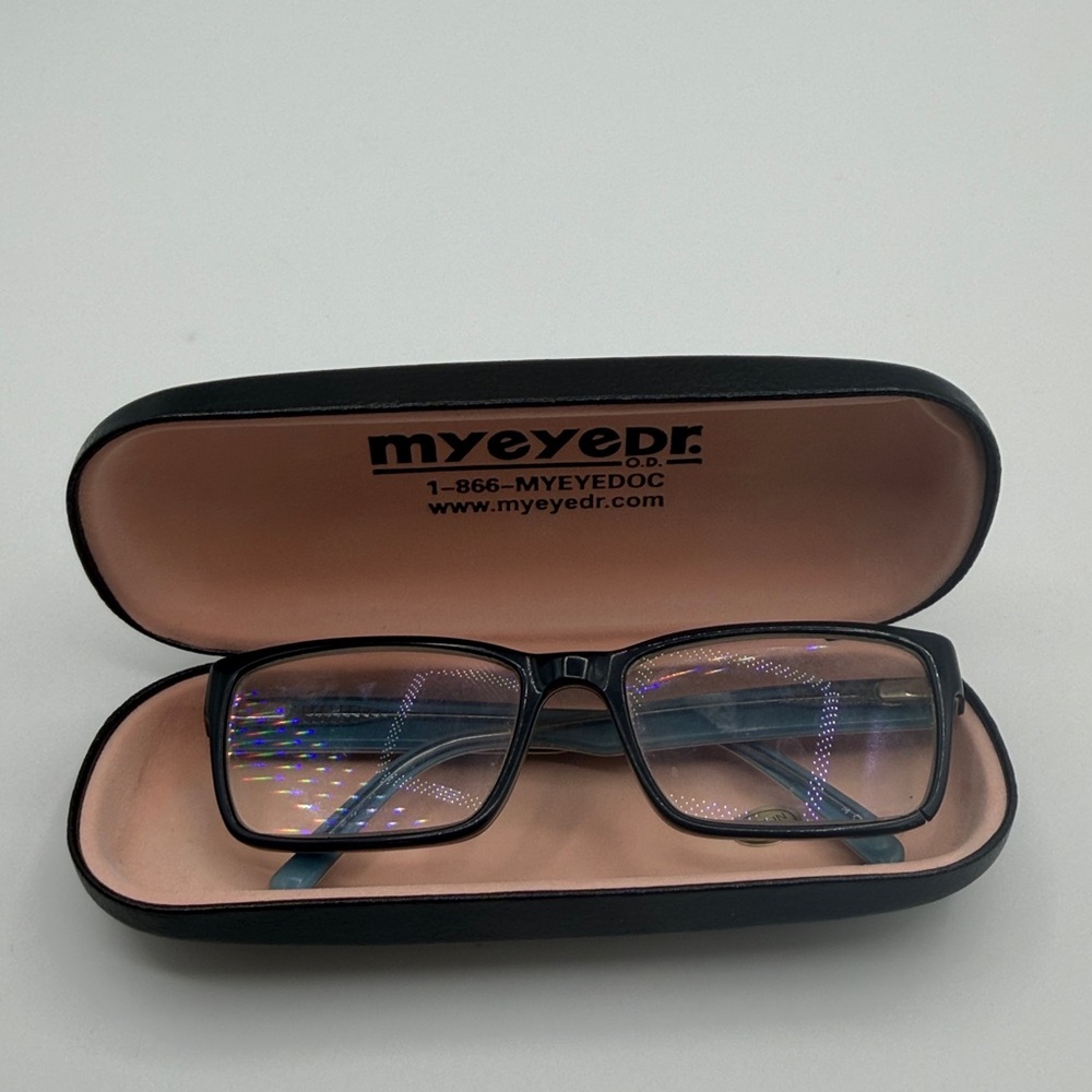 Classic Rectangular Black Eyeglasses